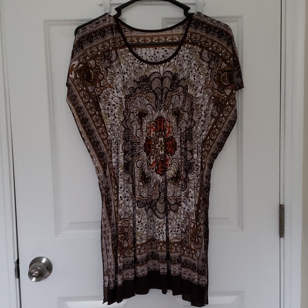 Brown women's top